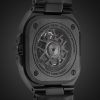 BR 05 Skeleton Automatic 41mm Black Ceramic and Rubber Watch, Ref. No. BR05A-BL-SK-CE/SRB - BK BR 05 Skeleton Automatic 41mm Black Ceramic and Rubber Watch, Ref. No. BR05A-BL-SK-CE/SRB - BK