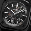BR 05 Skeleton Automatic 41mm Black Ceramic and Rubber Watch, Ref. No. BR05A-BL-SK-CE/SRB - CU BR 05 Skeleton Automatic 41mm Black Ceramic and Rubber Watch, Ref. No. BR05A-BL-SK-CE/SRB - CU