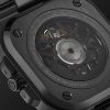 BR 05 Skeleton Automatic 41mm Black Ceramic and Steel Watch, Ref. No. BR05A-BL-SK-CE/SCE - E1
