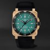 BR 03-92 Diver Limited Edition Automatic 42mm Bronze and Rubber Watch, Ref. No. BR0392-D-LT-BR/SRB