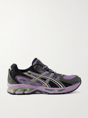 GEL-NIMBUS 10.1 Rubber-Trimmed Mesh Sneakers GEL-NIMBUS 10.1 Rubber-Trimmed Mesh Sneakers