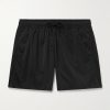 Salvador Straight-Leg Mid-Length Recycled Swim Shorts Salvador Straight-Leg Mid-Length Recycled Swim Shorts
