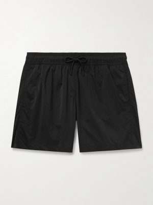 Salvador Straight-Leg Mid-Length Recycled Swim Shorts Salvador Straight-Leg Mid-Length Recycled Swim Shorts