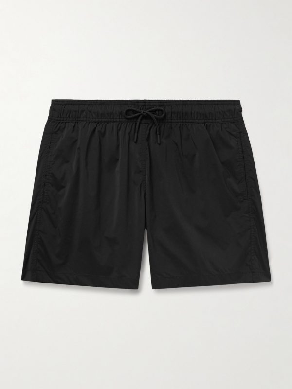 Salvador Straight-Leg Mid-Length Recycled Swim Shorts Salvador Straight-Leg Mid-Length Recycled Swim Shorts
