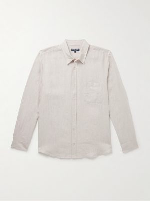 Telles Slim-Fit Striped Linen Shirt