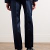 Tapered Silk-Satin Trousers - BK Tapered Silk-Satin Trousers - BK