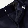 Tapered Silk-Satin Trousers - E1 Tapered Silk-Satin Trousers - E1