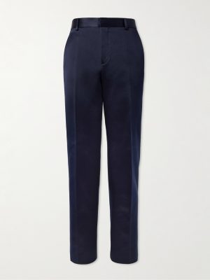Tapered Silk-Satin Trousers Tapered Silk-Satin Trousers
