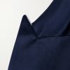 Double-Breasted Silk-Satin Suit Jacket - E1