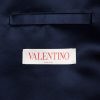 Double-Breasted Silk-Satin Suit Jacket - E2