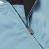 Logo-Embroidered Striped Shell Bomber Jacket - CU Logo-Embroidered Striped Shell Bomber Jacket - CU