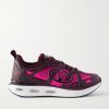 Easyjog Leather-Trimmed Mesh Sneakers