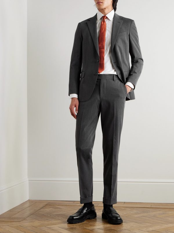 Chester Tapered Twill Suit Trousers - OU