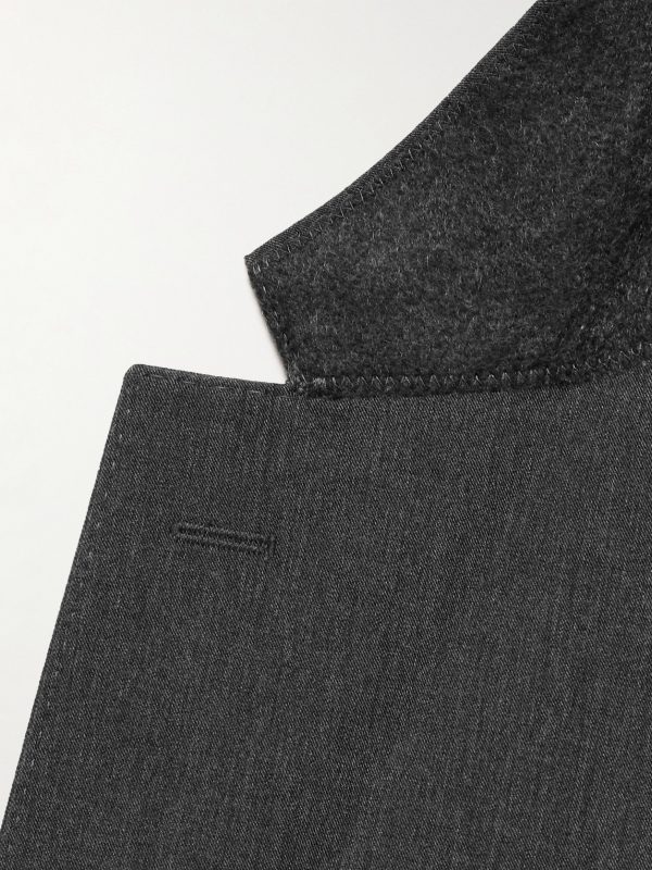 Slim-Fit Twill Suit Jacket - E1 Slim-Fit Twill Suit Jacket - E1
