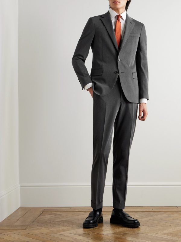 Slim-Fit Twill Suit Jacket - OU Slim-Fit Twill Suit Jacket - OU