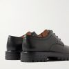 Tabi Split-Toe Leather Derby Shoes - BK