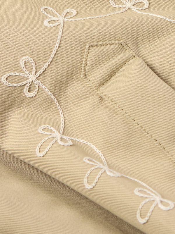 Charro Embroidered Cotton-Blend Twill Jacket - E1 Charro Embroidered Cotton-Blend Twill Jacket - E1