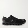 CloudX4 Rubber-Trimmed Mesh Running Sneakers CloudX4 Rubber-Trimmed Mesh Running Sneakers