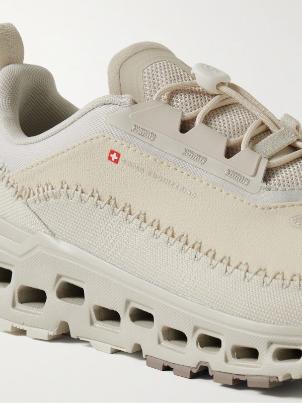 Cloudaway 2 Rubber-Trimmed Coated Recycled-Shell and Mesh Sneakers - CU Cloudaway 2 Rubber-Trimmed Coated Recycled-Shell and Mesh Sneakers - CU