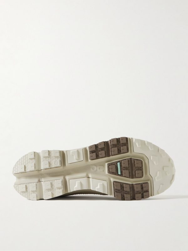 Cloudaway 2 Rubber-Trimmed Coated Recycled-Shell and Mesh Sneakers - E1 Cloudaway 2 Rubber-Trimmed Coated Recycled-Shell and Mesh Sneakers - E1