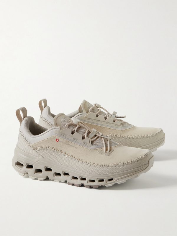 Cloudaway 2 Rubber-Trimmed Coated Recycled-Shell and Mesh Sneakers - FR Cloudaway 2 Rubber-Trimmed Coated Recycled-Shell and Mesh Sneakers - FR