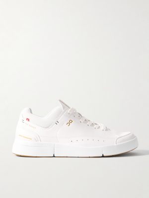 + Roger Federer The Roger Centre Court Vegan Leather and Mesh Tennis Sneakers + Roger Federer The Roger Centre Court Vegan Leather and Mesh Tennis Sneakers