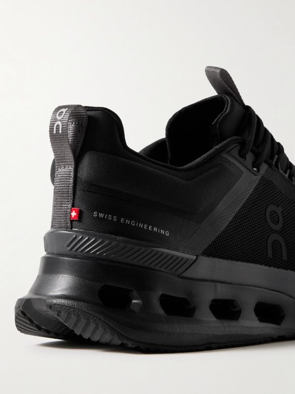 Cloudnova X Rubber-Trimmed Mesh Running Sneakers - CU Cloudnova X Rubber-Trimmed Mesh Running Sneakers - CU