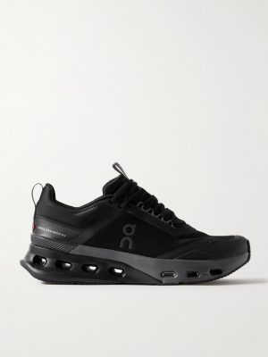Cloudnova X Rubber-Trimmed Mesh Running Sneakers Cloudnova X Rubber-Trimmed Mesh Running Sneakers