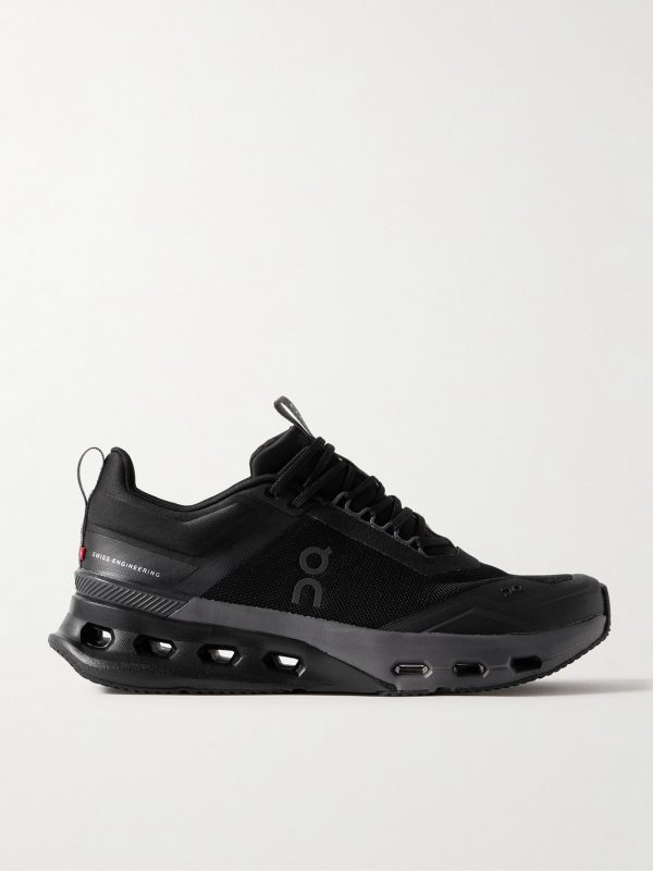 Cloudnova X Rubber-Trimmed Mesh Running Sneakers Cloudnova X Rubber-Trimmed Mesh Running Sneakers
