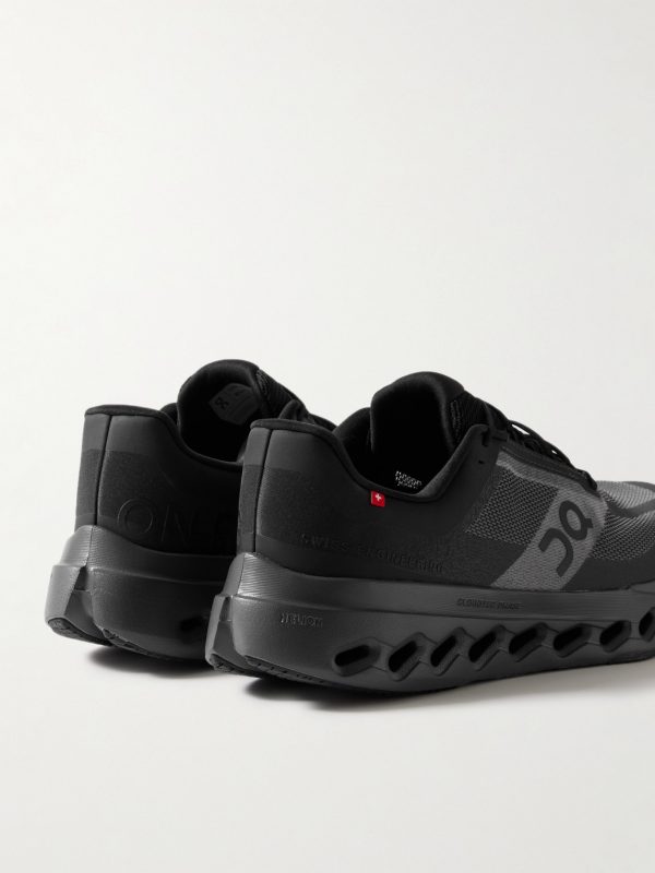 Cloudsurfer Next Rubber-Trimmed Mesh Running Sneakers - BK