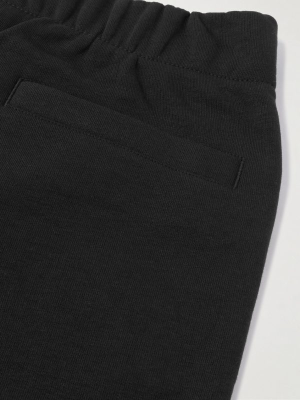 Club Tapered Organic Cotton-Blend Jersey Sweatpants - CU Club Tapered Organic Cotton-Blend Jersey Sweatpants - CU