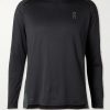 Performance Slim-Fit Stretch Recycled-Jersey and Mesh Top Performance Slim-Fit Stretch Recycled-Jersey and Mesh Top