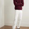 Slim-Fit Cable-Knit Wool and Cashmere-Blend Sweater - OU Slim-Fit Cable-Knit Wool and Cashmere-Blend Sweater - OU