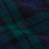 Button-Down Collar Logo-Embroidered Checked Brushed-Cotton Oxford Shirt - CU Button-Down Collar Logo-Embroidered Checked Brushed-Cotton Oxford Shirt - CU