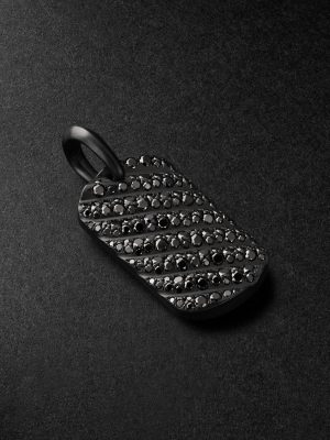 Chevron Titanium Diamond Pendant Chevron Titanium Diamond Pendant