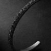 Sculpted Cable Titanium Diamond Cuff - CU Sculpted Cable Titanium Diamond Cuff - CU
