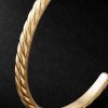 Sculpted Cable 18-Karat Gold Cuff - CU