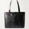 Avenue Small Intrecciato Leather Tote Bag
