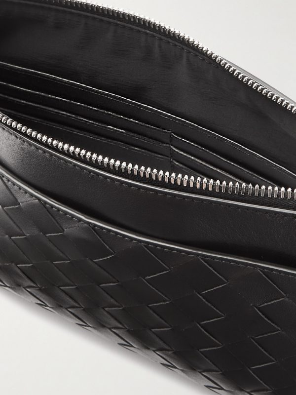 Intrecciato Leather Pouch - E1 Intrecciato Leather Pouch - E1