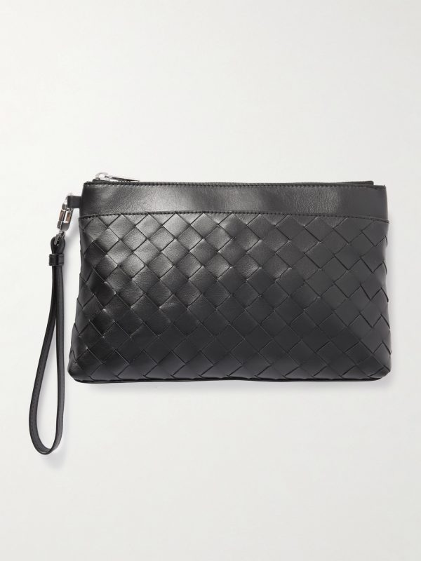 Intrecciato Leather Pouch Intrecciato Leather Pouch
