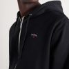 Logo-Embroidered Cotton-Jersey Zip-Up Hoodie - CU