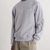 Logo-Embroidered Cotton-Jersey Sweatshirt - FR Logo-Embroidered Cotton-Jersey Sweatshirt - FR