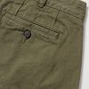 Straight-Leg Pleated Herringbone Cotton Trousers - CU