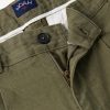 Straight-Leg Pleated Herringbone Cotton Trousers - E1
