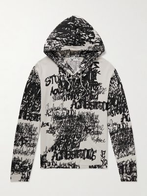 Kews Chaos Printed Jersey Hoodie Kews Chaos Printed Jersey Hoodie