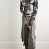 Kews Chaos Printed Jersey Hoodie - OU Kews Chaos Printed Jersey Hoodie - OU
