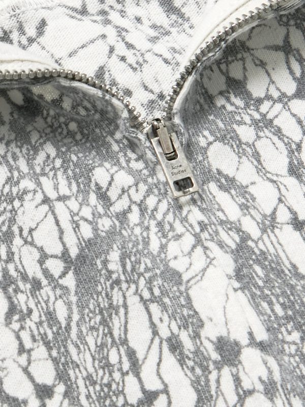 Appliquéd Printed Cotton-Jersey Zip-Up Hoodie - CU Appliquéd Printed Cotton-Jersey Zip-Up Hoodie - CU