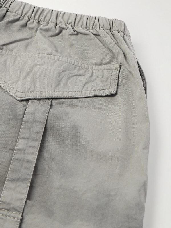 Probero Wide-Leg Organic Cotton-Twill Cargo Trousers - CU Probero Wide-Leg Organic Cotton-Twill Cargo Trousers - CU