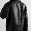 Leather Biker Jacket - BK Leather Biker Jacket - BK