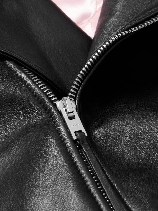 Leather Biker Jacket - CU Leather Biker Jacket - CU